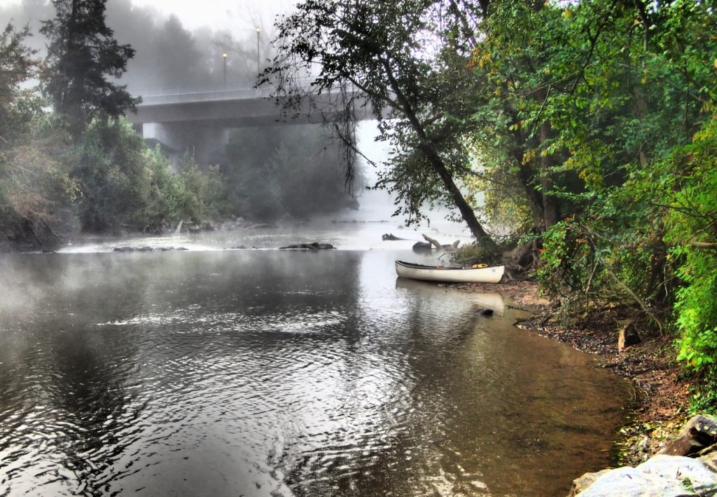 Fog on Banister River