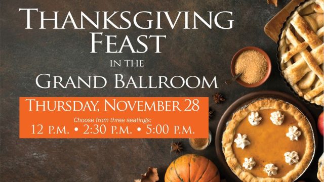 Thanksgiving Feast at Berry Hill Resort