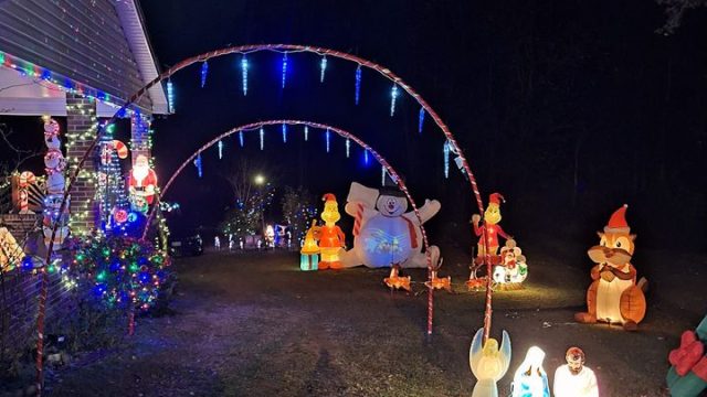 Ride Down to the Christmas House