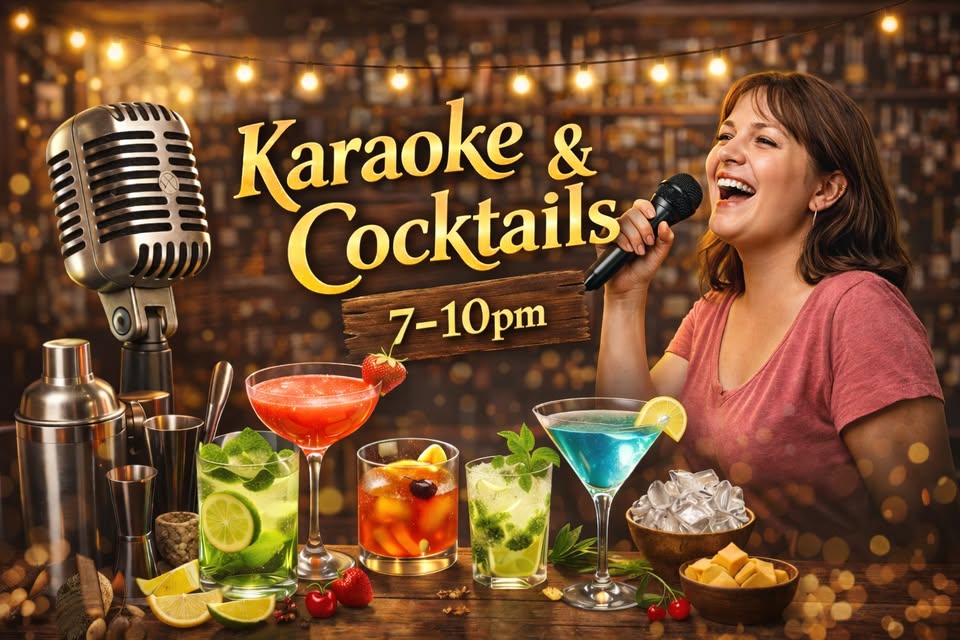 karaoke and cocktails